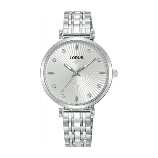 Lorus RG261XX9 Damenuhr Weiß • Mineralglas • Edelstahlarmband