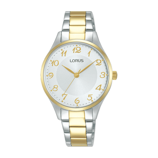 Lorus RG270VX9 Damenuhr Weiß • Mineralglas • Edelstahlarmband