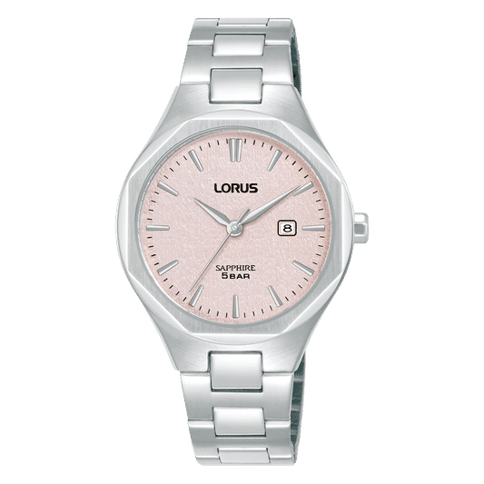 Lorus Classic RH749BX9 Damen Armbanduhr • Saphirglas • Edelstahlarmband