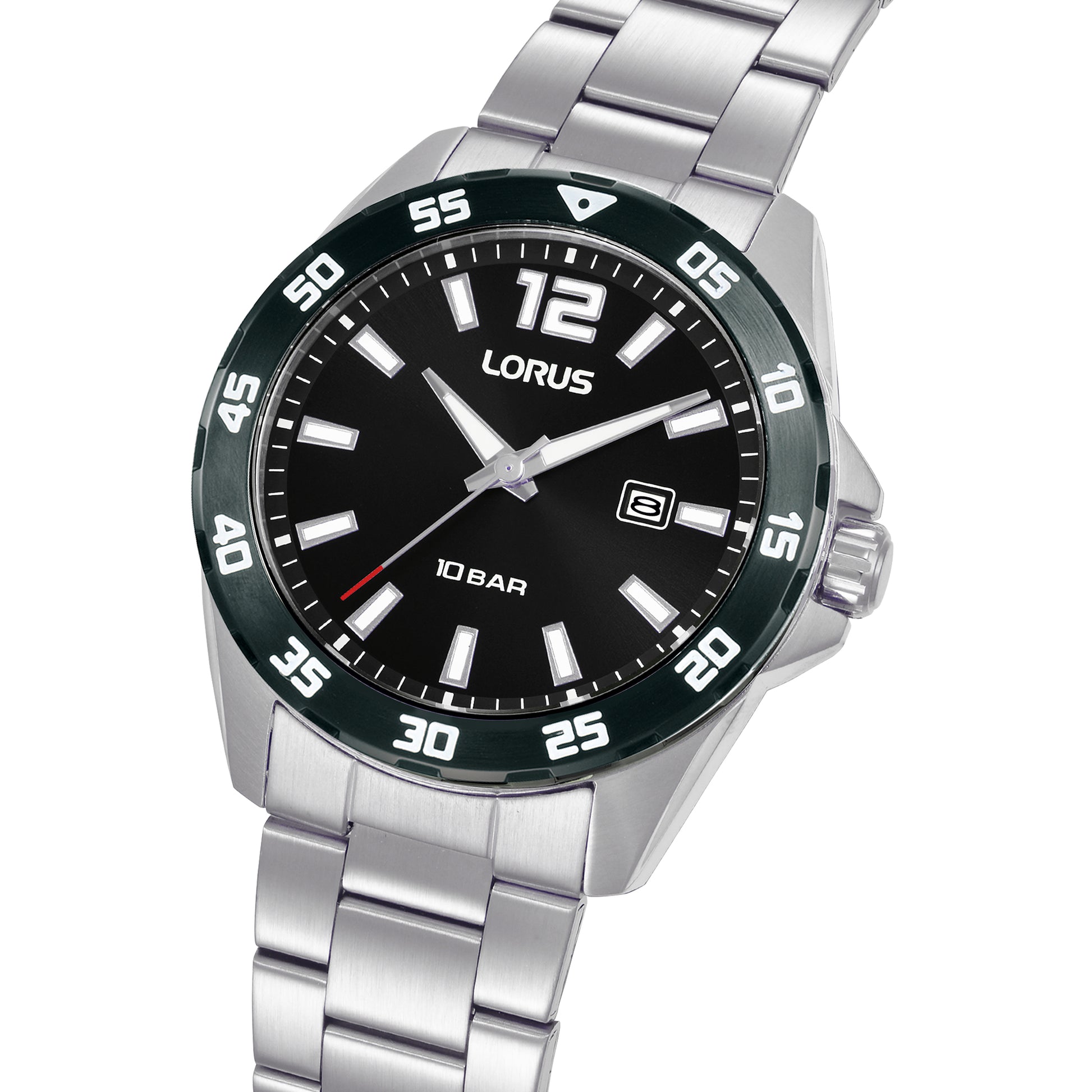 Lorus Sport RH935SX9 Herren Armbanduhr • Mineralglas • Verschraubte Krone, Bild 2
