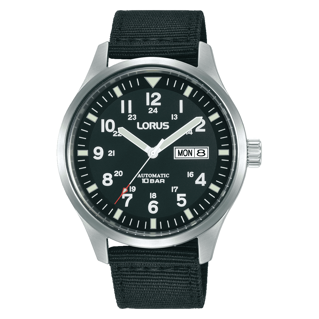 Lorus Sports RL411BX9 Herren Armbanduhr Schwarz • Automatikwerk • 10 bar wasserdicht