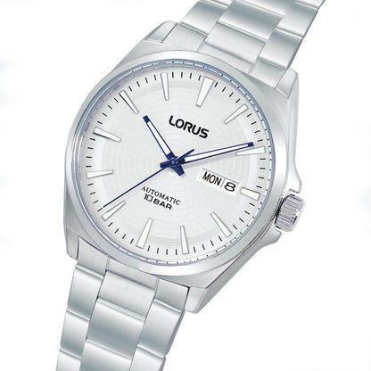 Lorus Sports RL415CX9 Herrenuhr Silber • Automatikwerk • Mineralglas, Bild 2