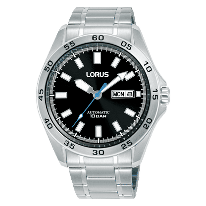 Lorus Sports RL419CX9 Herren Armbanduhr Schwarz • Automatikwerk • Sichtboden