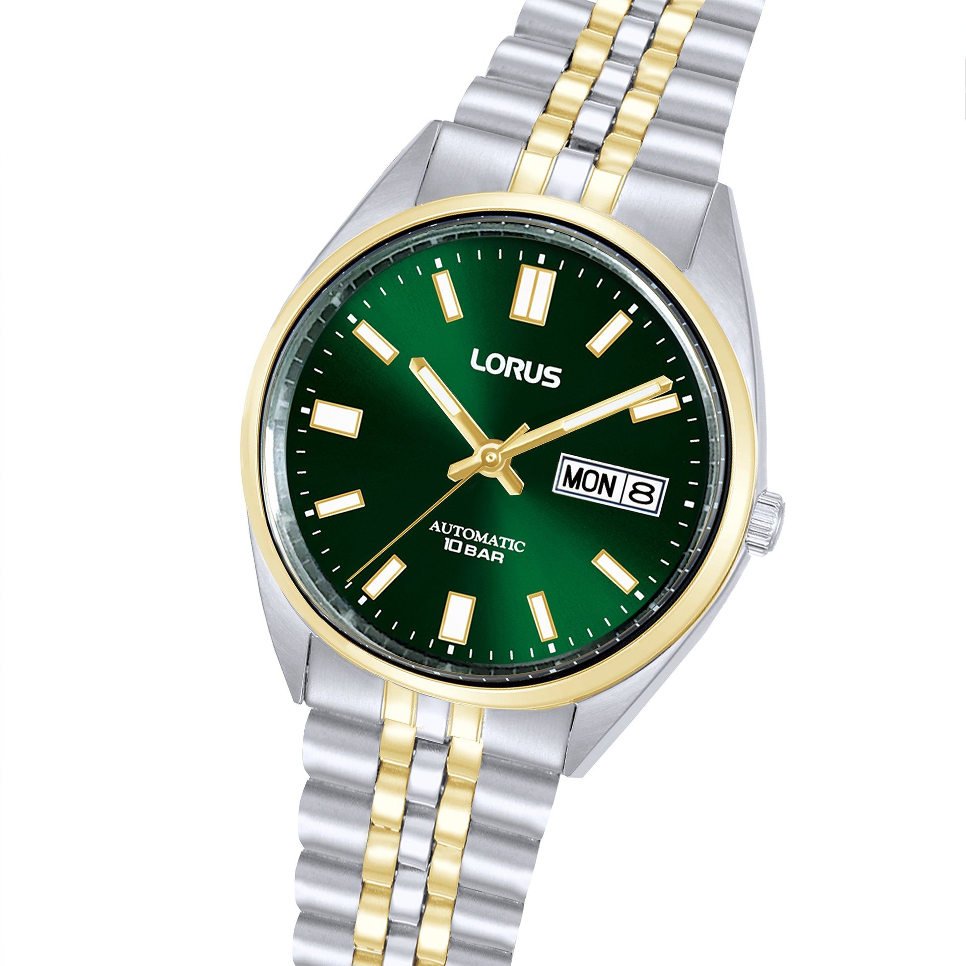 Lorus Classic RL430CX9 Herrenuhr Dunkelgrün • Automatikwerk • Mineralglas, Bild 2