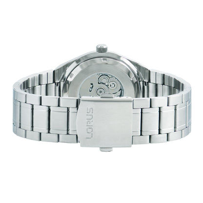 Lorus Classic RL437CX9 Herren Armbanduhr • Automatikwerk mit Datum & Wochentag • Edelstahlgehäuse mit Sichtboden, Bild 4