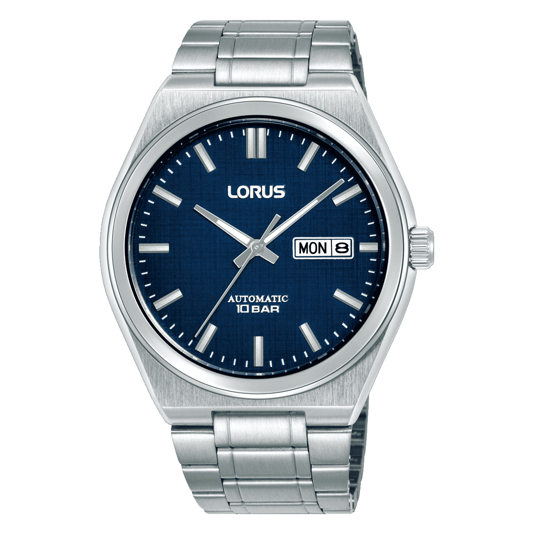 Lorus Classic RL439CX9 Herren Armbanduhr • Automatikwerk mit Datum & Wochentag • Dunkelblaues Zifferblatt