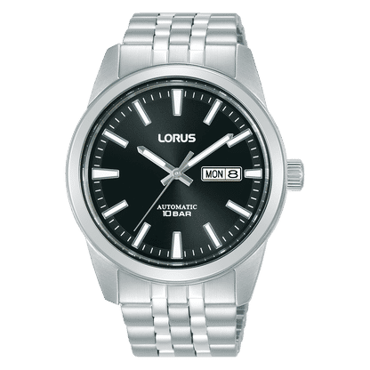 Lorus Classic RL491BX9 Herrenuhr Schwarz • Automatikwerk • Mineralglas