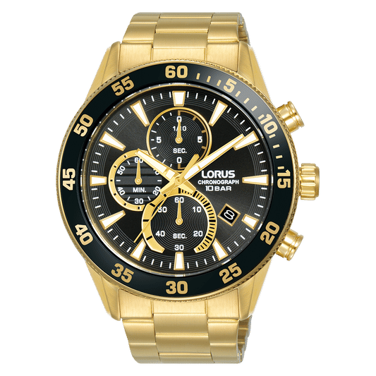 Lorus Sports RM330JX9 Herren Armbanduhr • Chronograph • Mineralglas