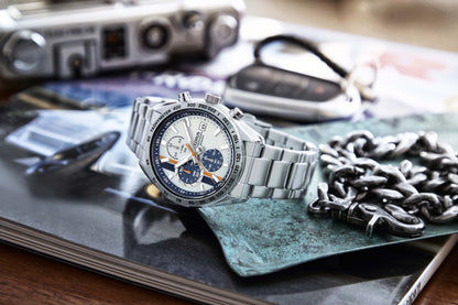 Lorus Sports RM399JX9 Herren Armbanduhr Silber • Chronograph • Mineralglas, Bild 4