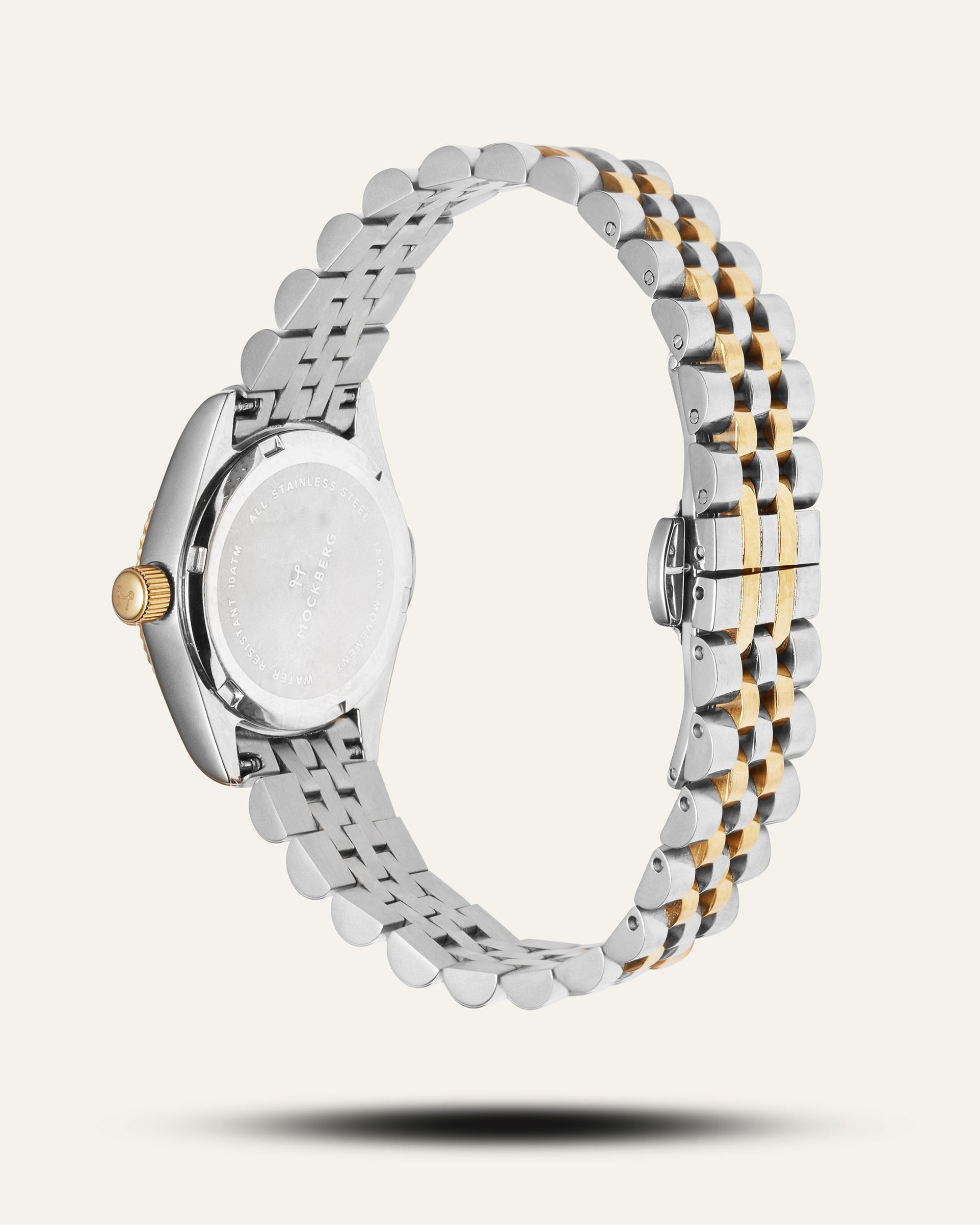 Mockberg Royal MO540 Damen Armbanduhr Bicolor • Saphirglas • 10 ATM wasserdicht, Bild 8