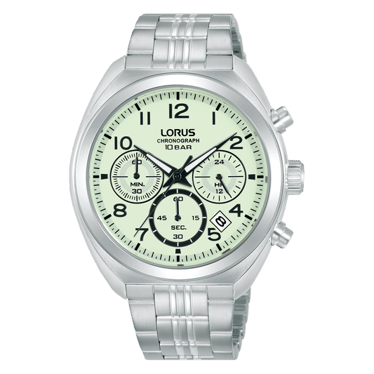 Lorus Sports RT393KX9 Herrenuhr Chronograph • Mineralglas • 10 bar wasserdicht