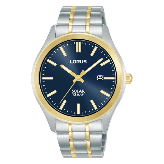 Lorus Classic RX392AX9 Herren Armbanduhr • Solarwerk • Mineralglas