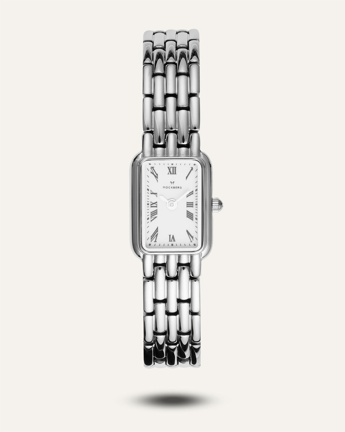 Mockberg Renaissance MB0256 Damen Armbanduhr Silber • Mineralglas • Miyota Quarzwerk
