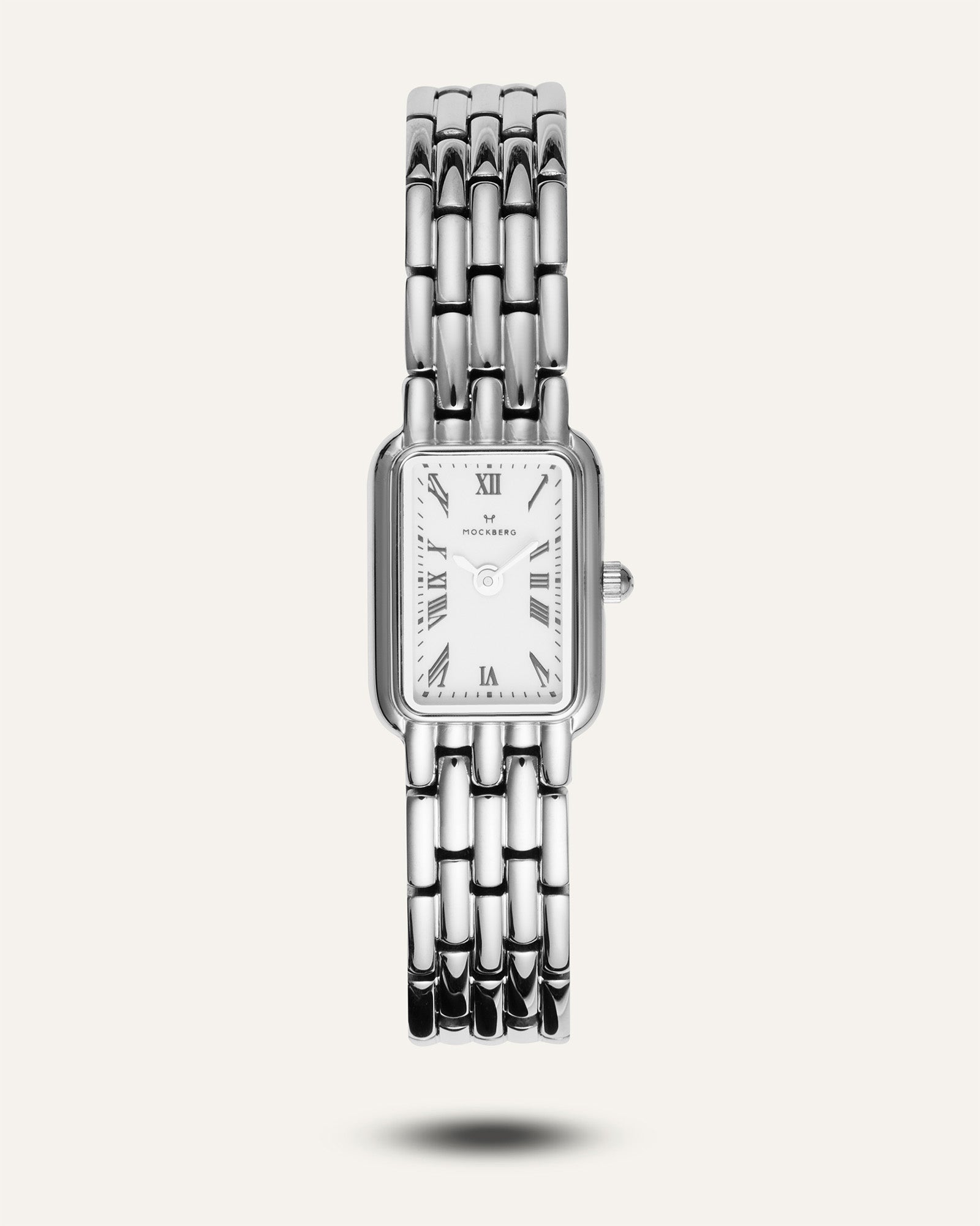 Mockberg Renaissance MB0256 Damen Armbanduhr Silber • Mineralglas • Miyota Quarzwerk