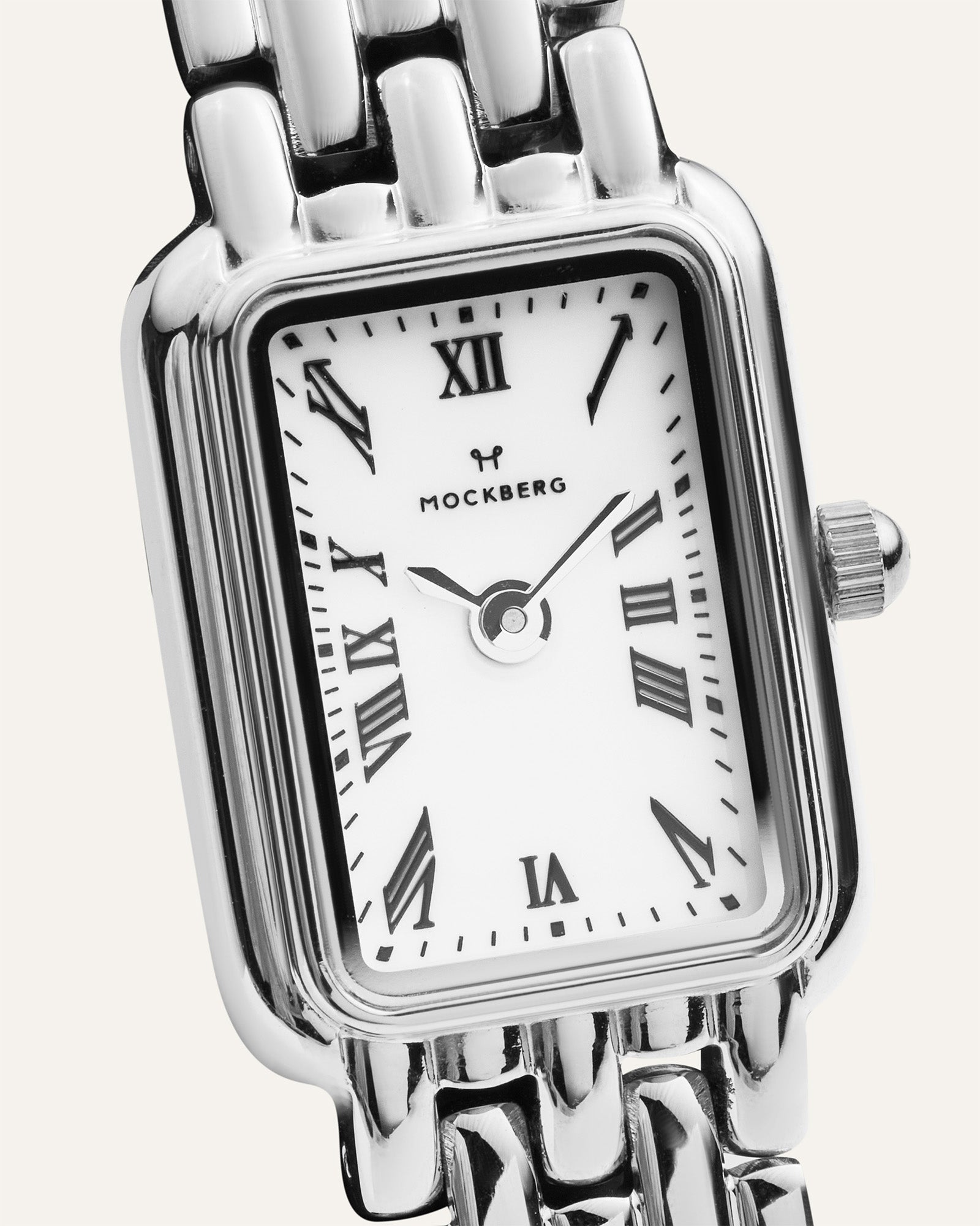 Mockberg Renaissance MB0256 Damen Armbanduhr Silber • Mineralglas • Miyota Quarzwerk, Bild 4