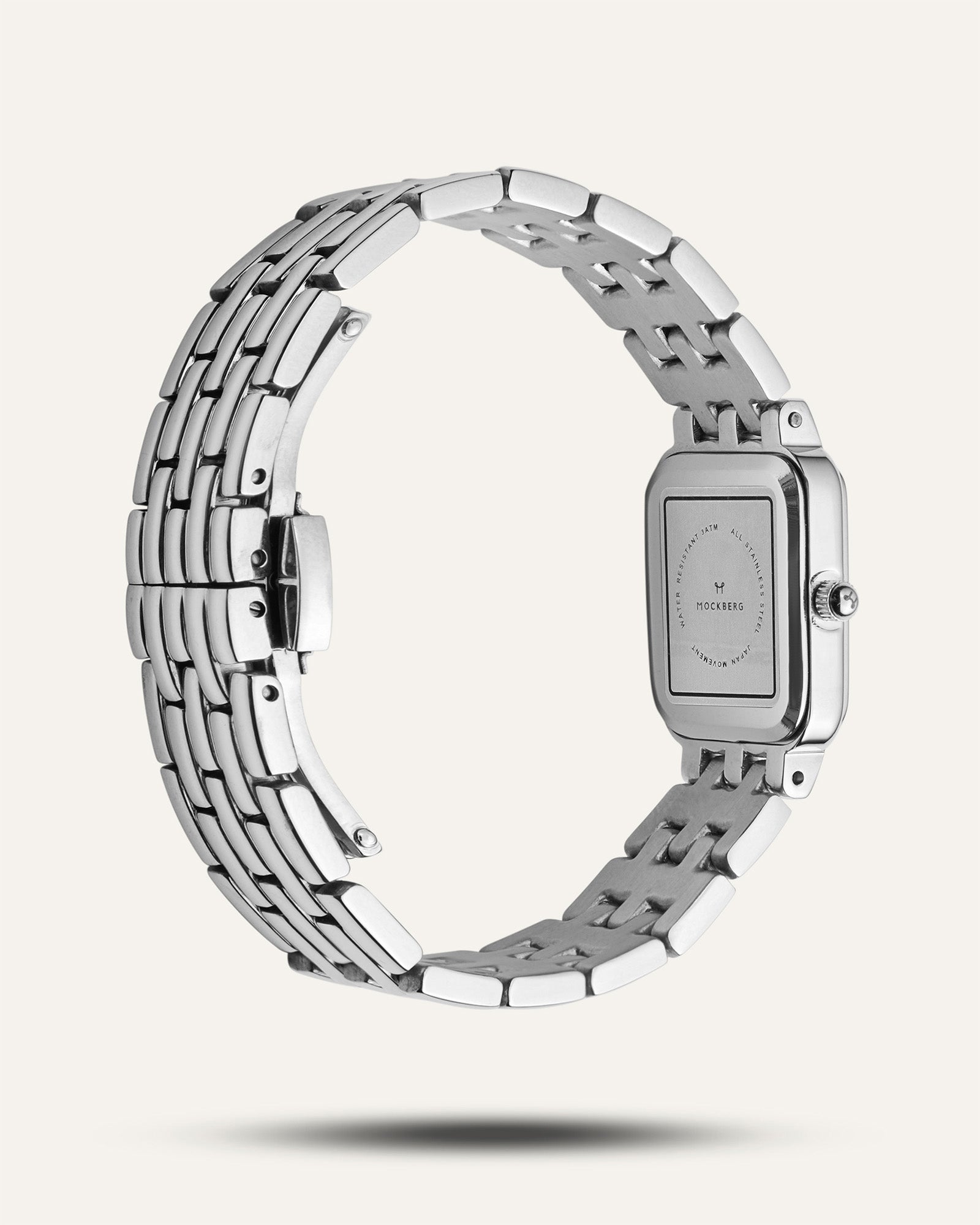 Mockberg Renaissance MB0256 Damen Armbanduhr Silber • Mineralglas • Miyota Quarzwerk, Bild 6