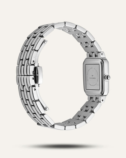 Mockberg Renaissance MB0256 Damen Armbanduhr Silber • Mineralglas • Miyota Quarzwerk, Bild 6