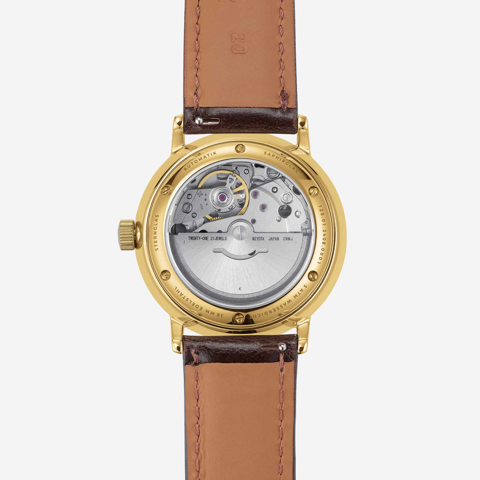 Sternglas Naos S02-NA22-BR01 Herren • Automatikwerk Miyota 8215 • Saphirglas mit Luminova, Bild 4