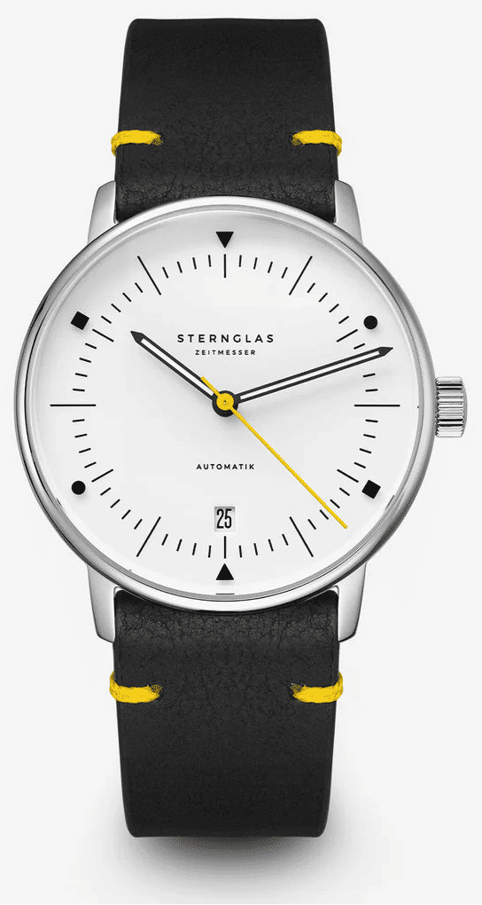 Sternglas Naos Edition Bauhaus X Automatikuhr • Vollflächiges Luminova | S02-NAI23-VI22