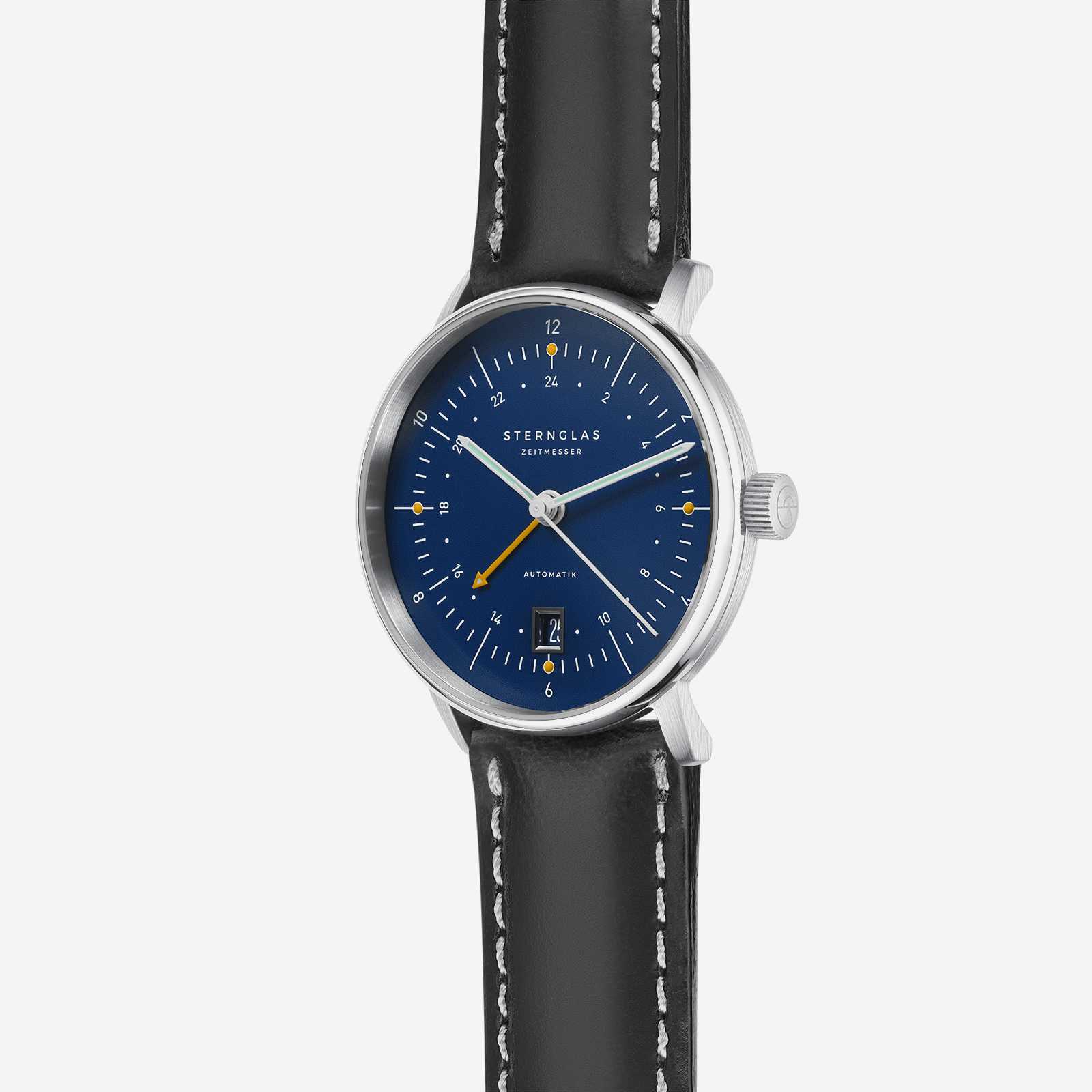 Sternglas Naos Pro GMT S02-NG06-BR02 Herren • Automatikwerk Miyota 9075 • True GMT Funktion, Bild 2