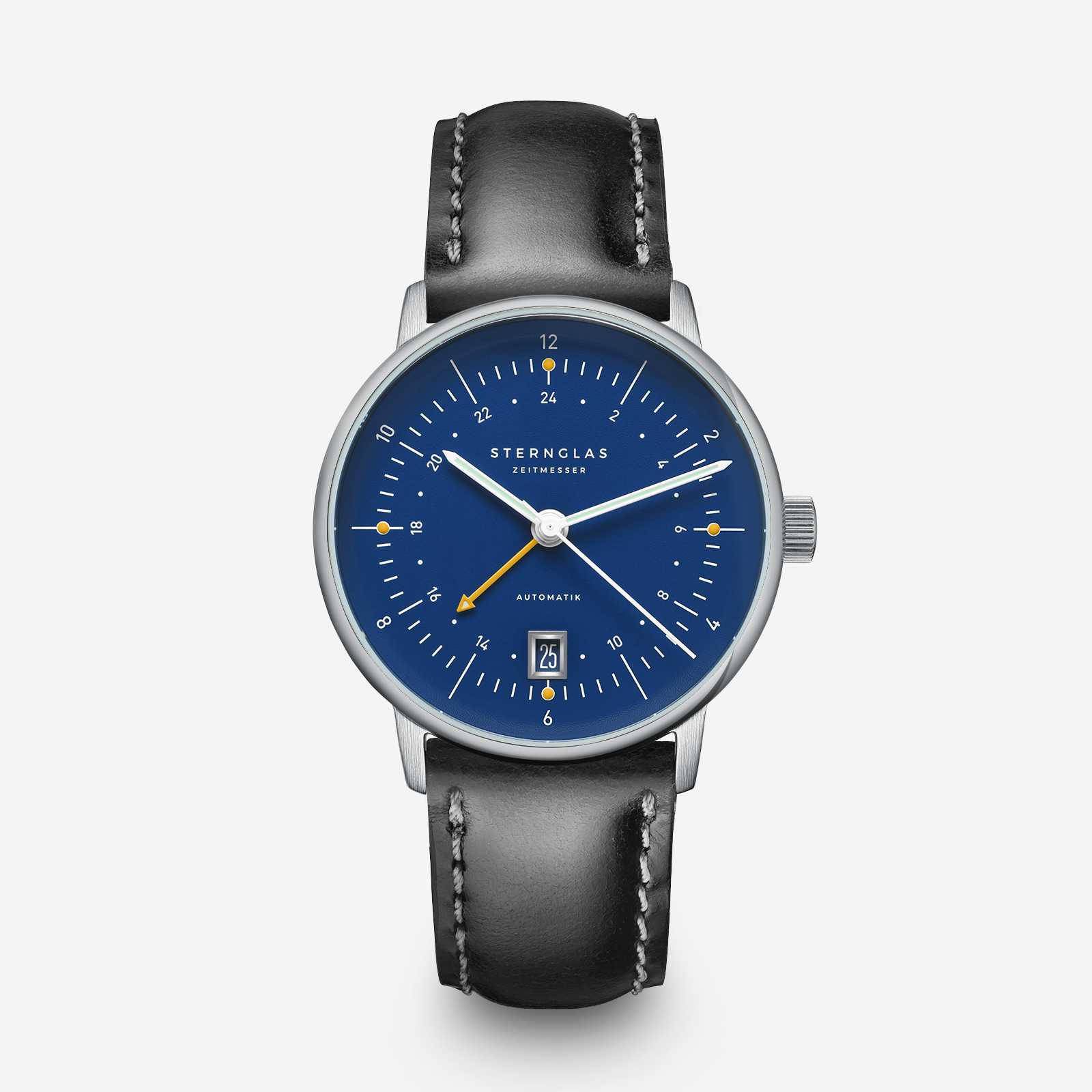 Sternglas Naos Pro GMT S02-NG06-BR02 Herren • Automatikwerk Miyota 9075 • True GMT Funktion