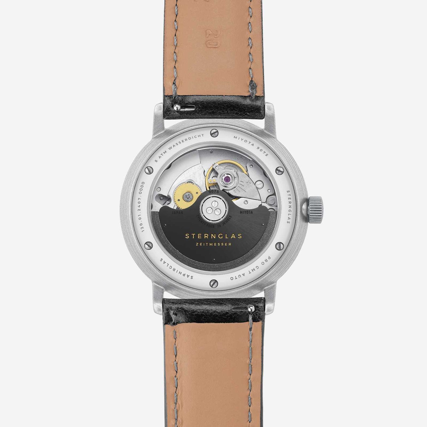 Sternglas Naos Pro GMT S02-NG06-BR02 Herren • Automatikwerk Miyota 9075 • True GMT Funktion, Bild 4