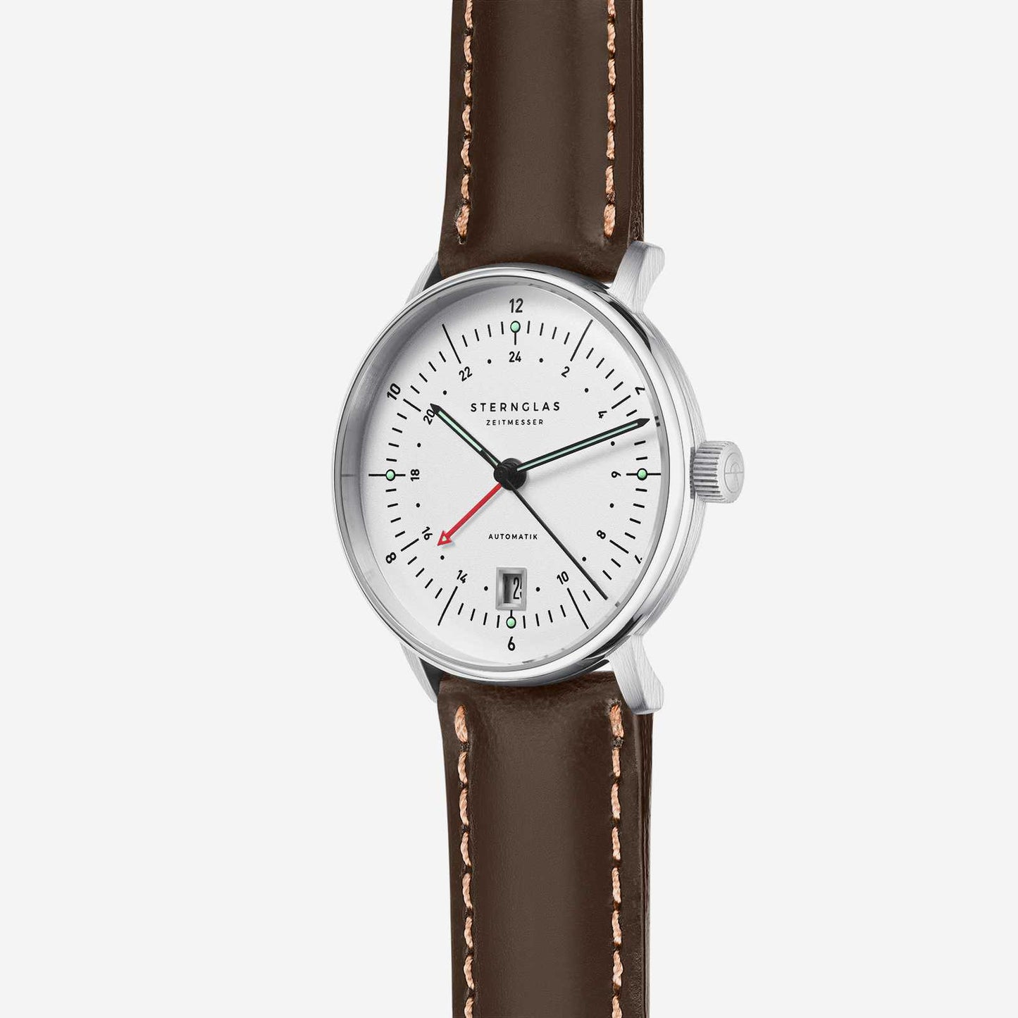 Sternglas Naos Pro GMT S02-NG10-BR03 Herren • Automatikwerk Miyota 9075 • True GMT Zweite Zeitzone, Bild 2