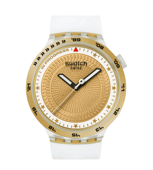Swatch Big Bold SB05K105 G-Turn Armbanduhr • Swatch Proteam Edition • BMX-Inspiration