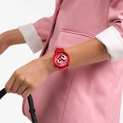 Swatch Big Bold SB05Z103 Hattie's Heart Unisex • Quarzwerk • Künstlerisches Design, Bild 5