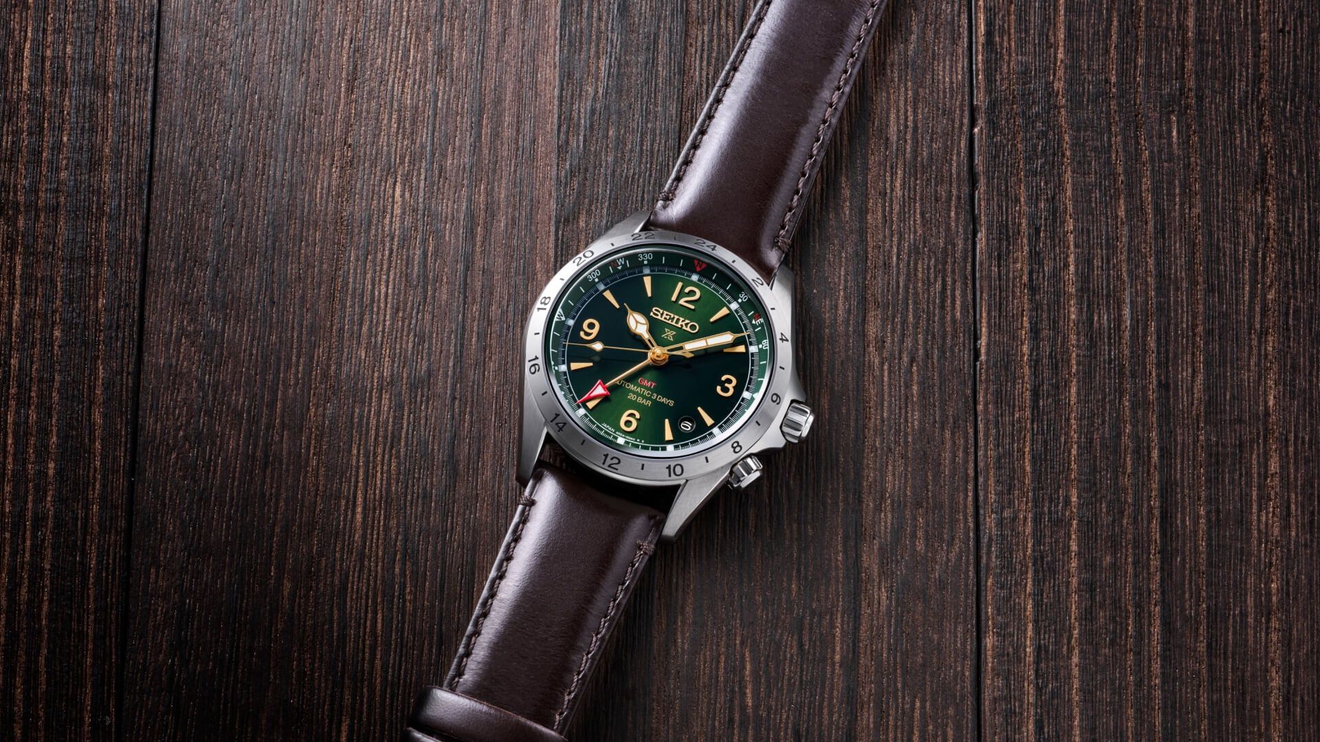 Seiko Prospex HBC007J1 Herren Armbanduhr • Automatik GMT • Saphirglas