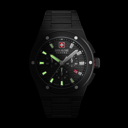 Swiss Military Hanowa Sidewinder Ceramic SMWGI0002280 Herren Armbanduhr Weiß • Chronograph • Keramikgehäuse, Bild 6