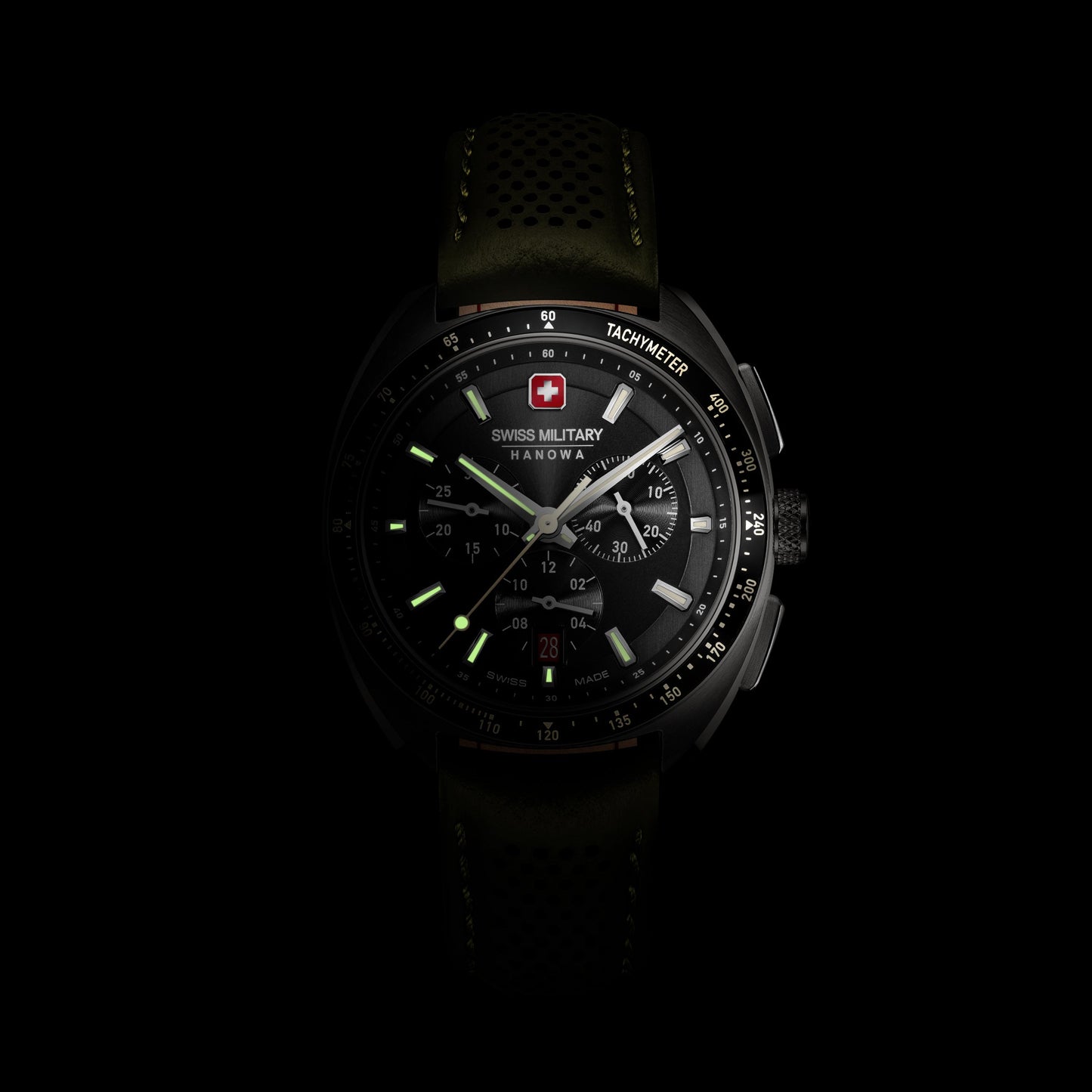 Swiss Military Hanowa Defender SMWGC0003340 Herren • Saphirglas • Chronograph 10 ATM, Bild 5