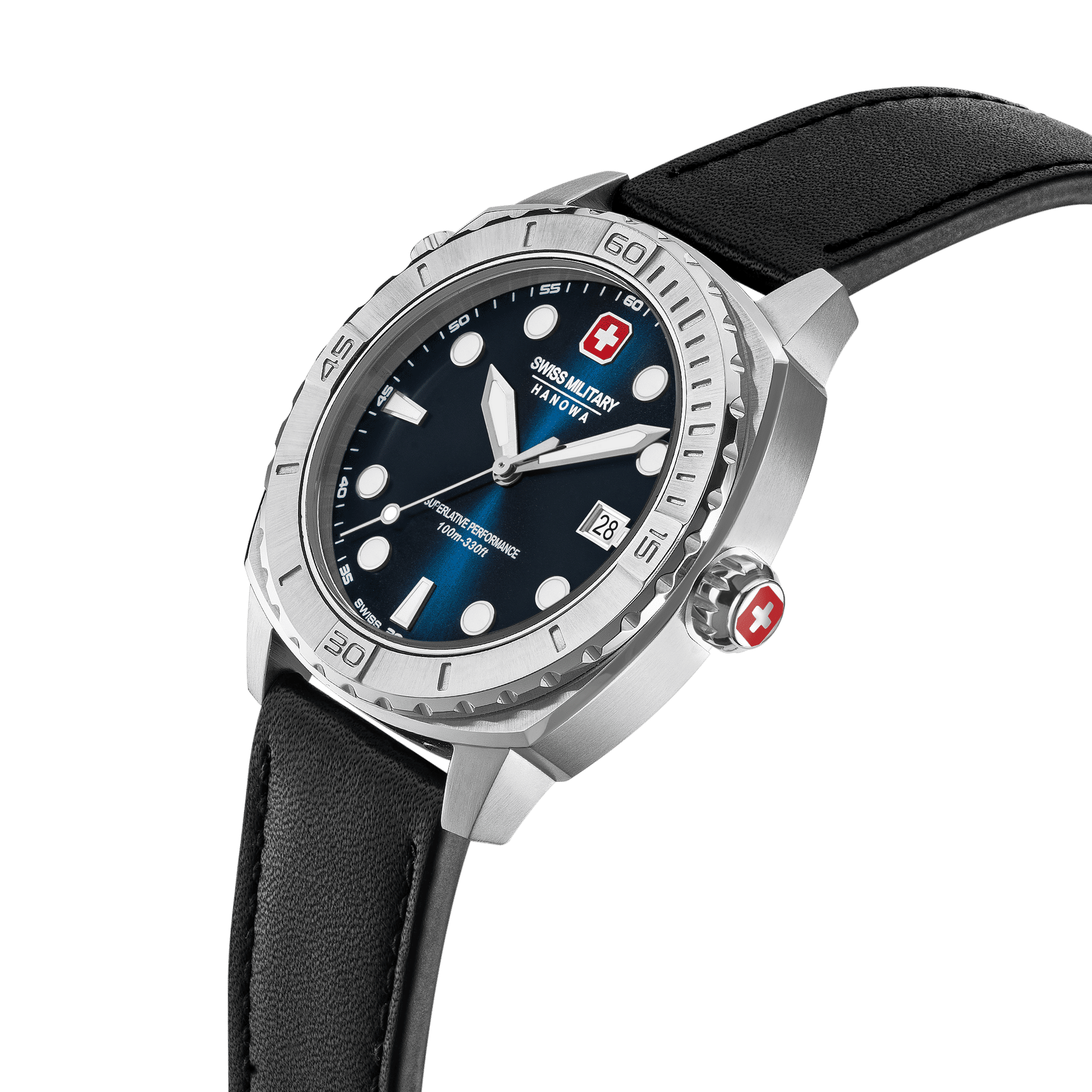 Swiss Military Hanowa Phoenix SMWGH0004001-SET Herrenuhr Blau • Saphirglas • 4-in-1 Set, Bild 18