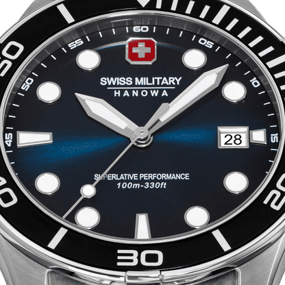 Swiss Military Hanowa Phoenix SMWGH0004001-SET Herrenuhr Blau • Saphirglas • 4-in-1 Set, Bild 7