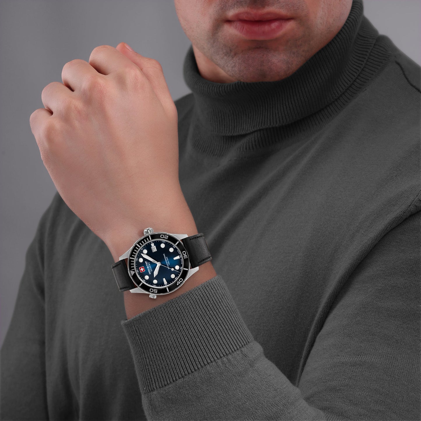 Swiss Military Hanowa Phoenix SMWGH0004001-SET Herrenuhr Blau • Saphirglas • 4-in-1 Set, Bild 4