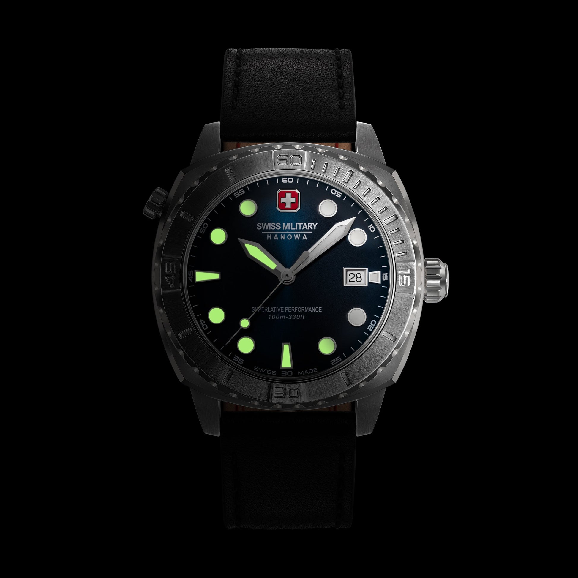 Swiss Military Hanowa Phoenix SMWGH0004001-SET Herrenuhr Blau • Saphirglas • 4-in-1 Set, Bild 19