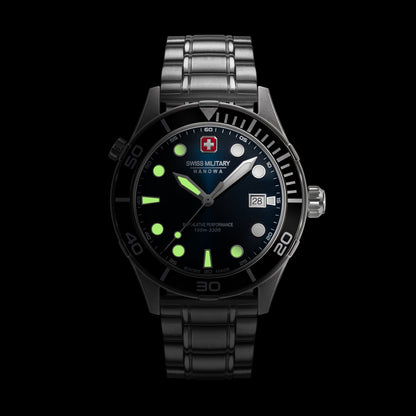 Swiss Military Hanowa Phoenix SMWGH0004001-SET Herrenuhr Blau • Saphirglas • 4-in-1 Set, Bild 8