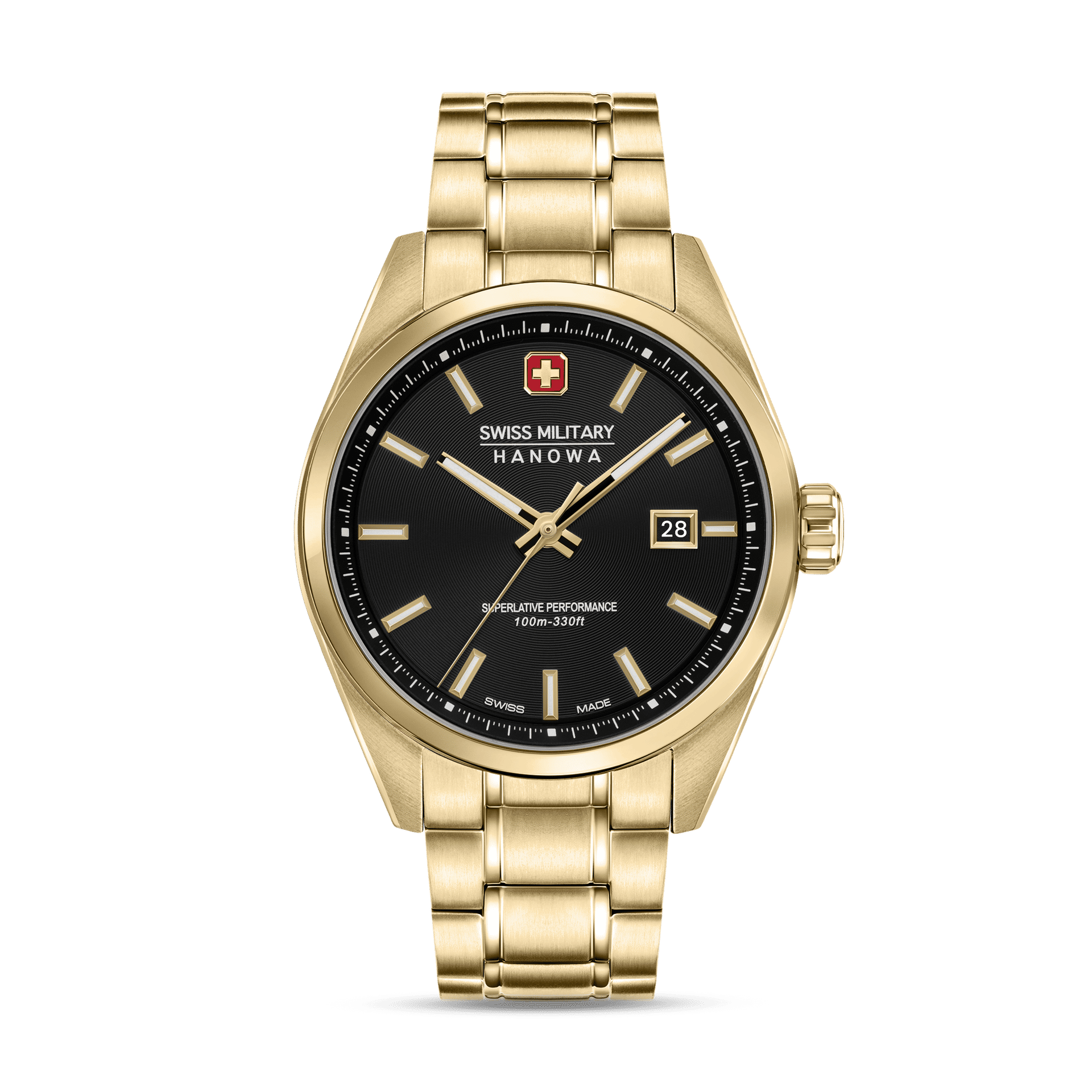 Swiss Military Hanowa Pioneer SMWGH0004110 Herren • Saphirglas • 10 ATM Wasserdicht