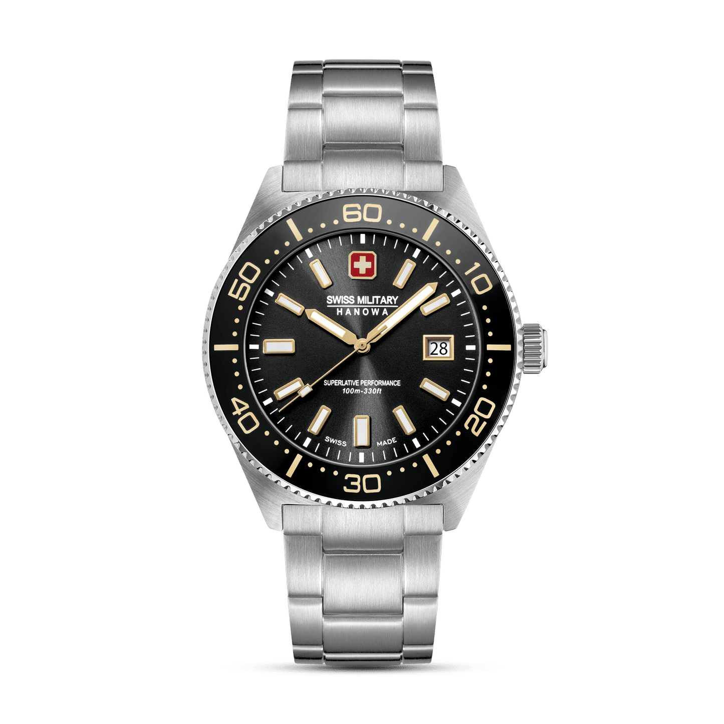 Swiss Military Hanowa Nomad SMWGH0004904 Herrenuhr Blau • Saphirglas mit AR-Beschichtung • 10 ATM Wasserdicht, Bild 2