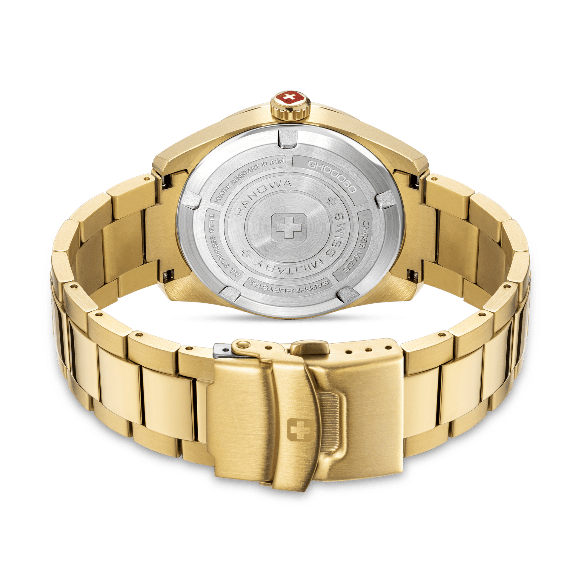 Swiss Military Hanowa Golden Beech SMWGH0006010 Herren • Saphirglas • Swiss Made Quarzwerk, Bild 5