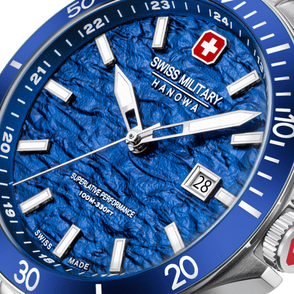 Swiss Military Hanowa Flagship Elements SMWGH0006701 Herren Armbanduhr Blau • Saphirglas • 10 ATM Wasserdicht, Bild 4