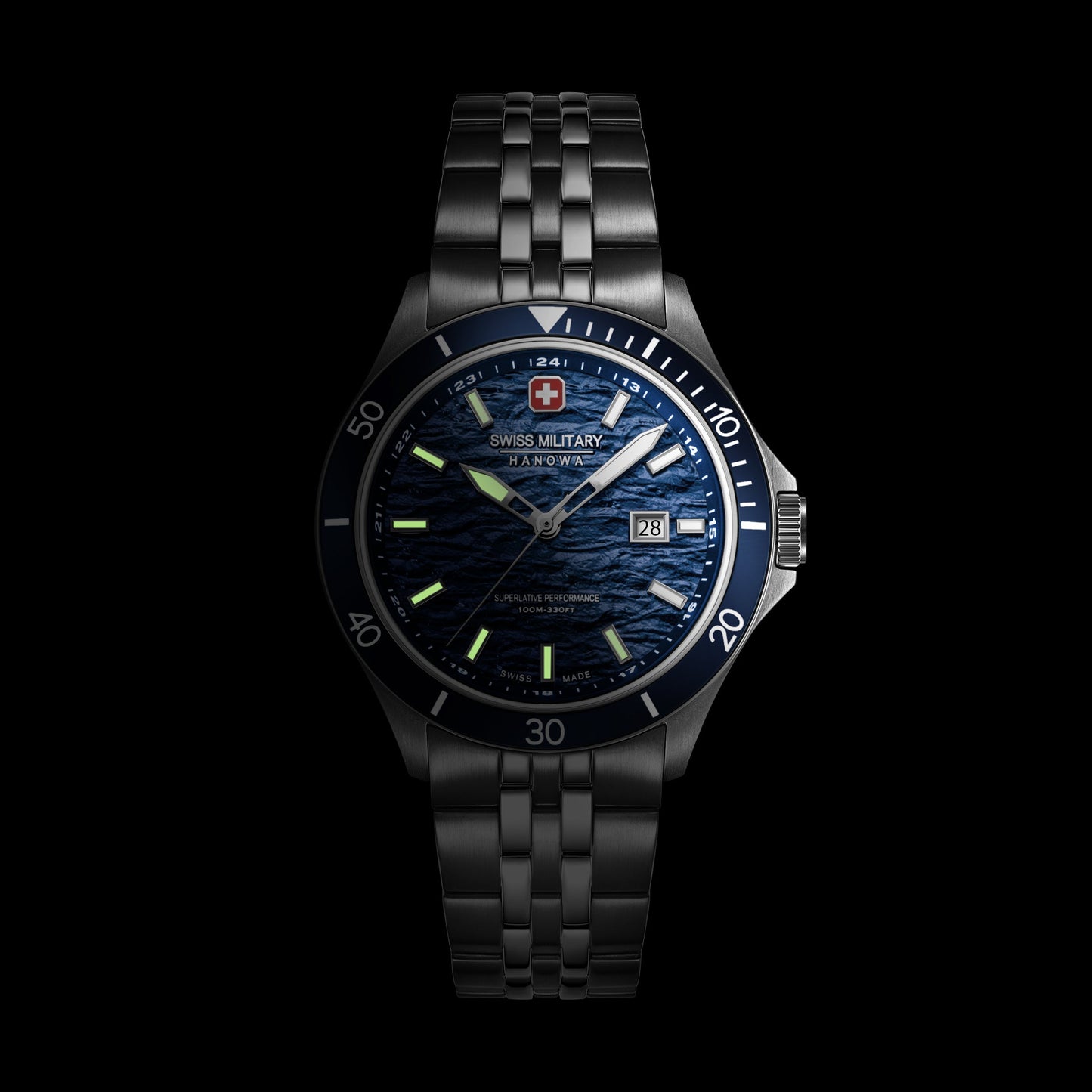 Swiss Military Hanowa Flagship Elements SMWGH0006701 Herren Armbanduhr Blau • Saphirglas • 10 ATM Wasserdicht, Bild 6