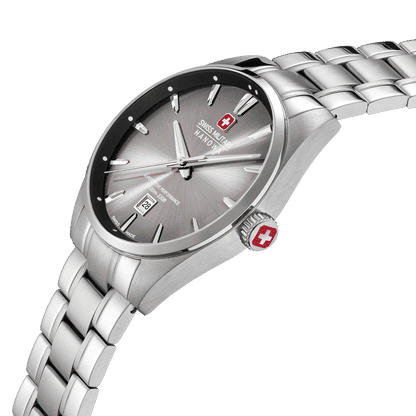 Swiss Military Hanowa Thunder SMWGH0007901 Herrenuhr Grau-Schwarz • Saphirglas • 10 ATM Wasserdicht, Bild 2