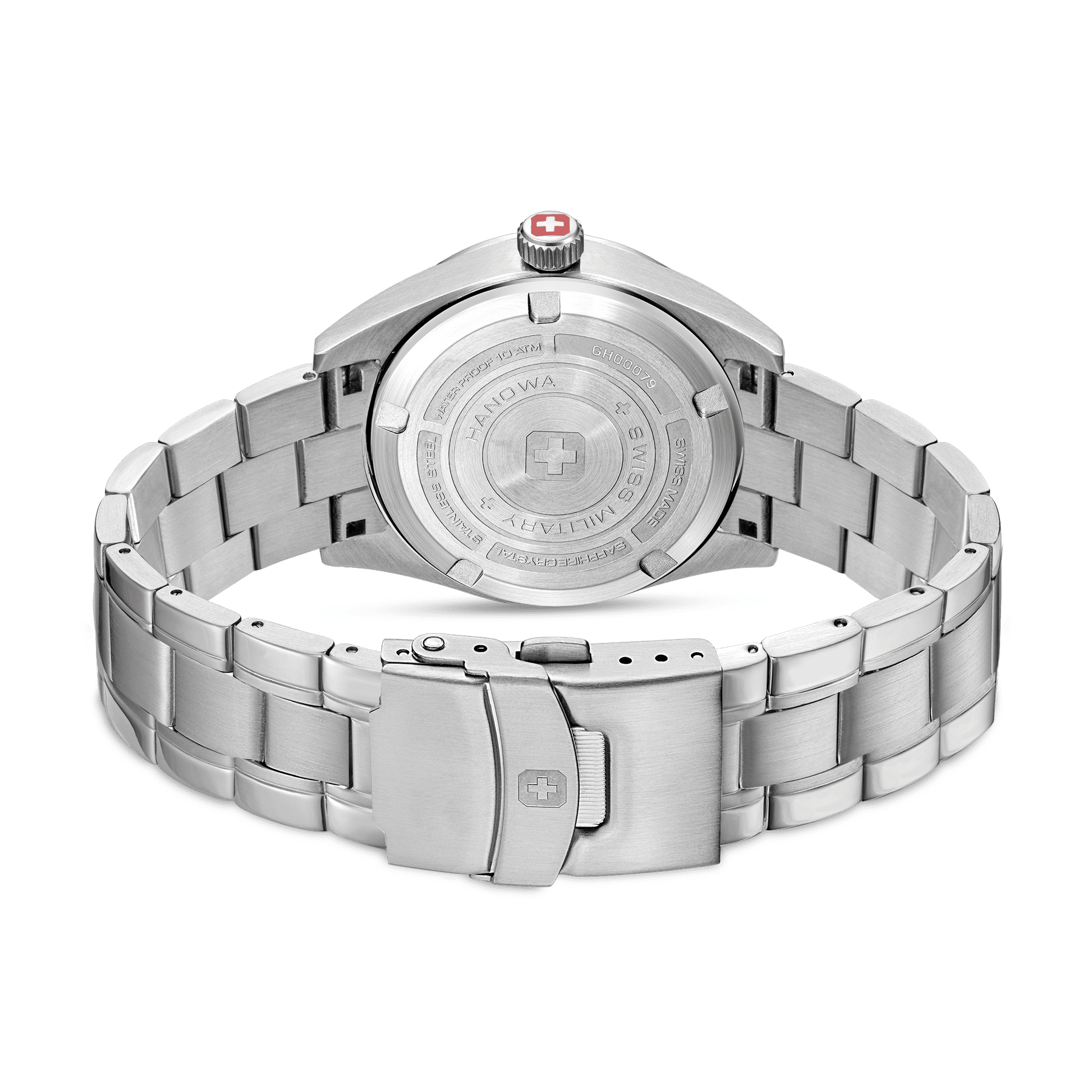 Swiss Military Hanowa Thunder SMWGH0007901 Herrenuhr Grau-Schwarz • Saphirglas • 10 ATM Wasserdicht, Bild 5