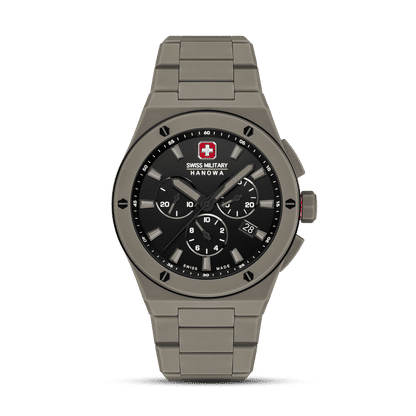 Swiss Military Hanowa Sidewinder Ceramic SMWGI0002280 Herren Armbanduhr Weiß • Chronograph • Keramikgehäuse, Bild 2