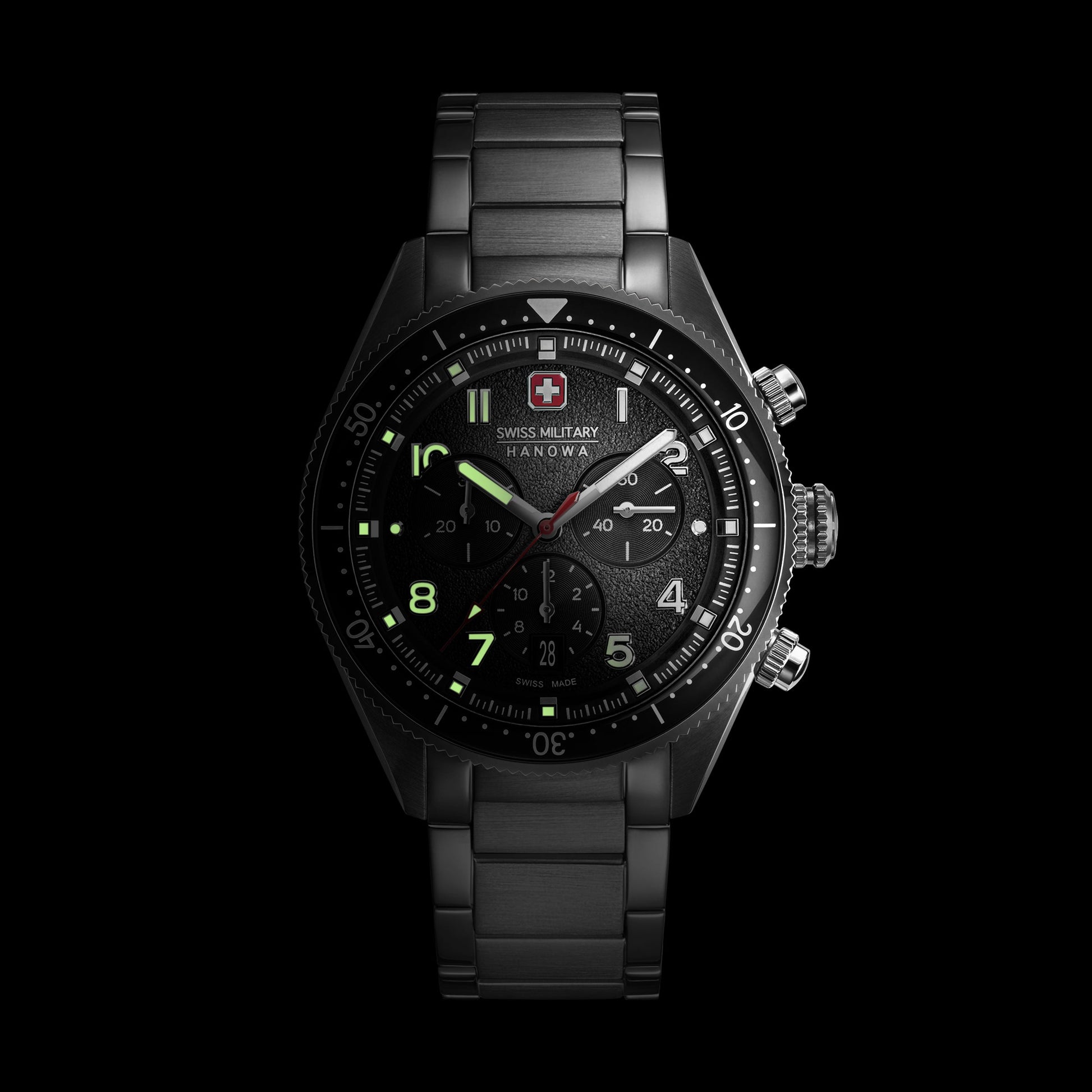 Swiss Military Hanowa Greyhound Chrono SMWGI0003803 Herren • Saphirglas & Chronograph • 10 ATM Wasserdicht, Bild 7