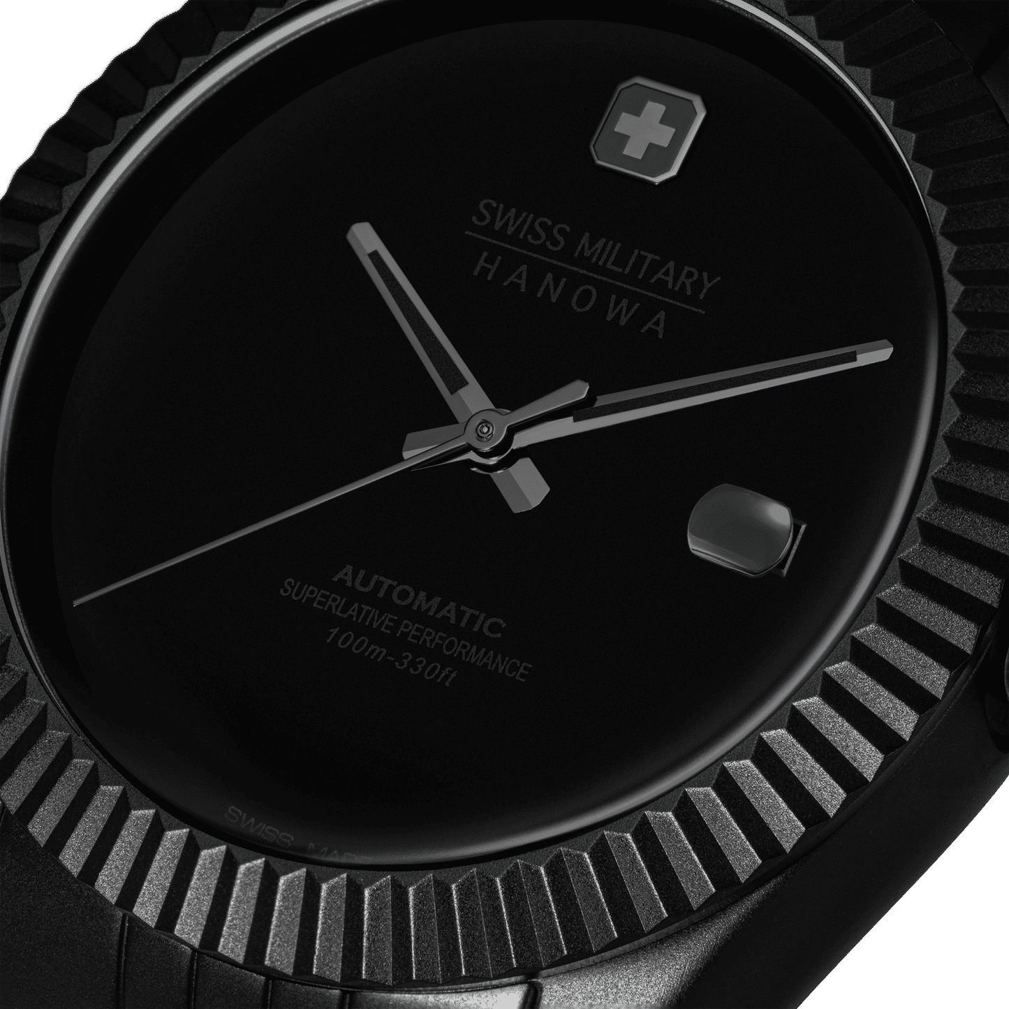 Swiss Military Hanowa Dark Night SMWGL0005530 Herren • Automatikwerk Soprod P024 • Saphirglas, Bild 3