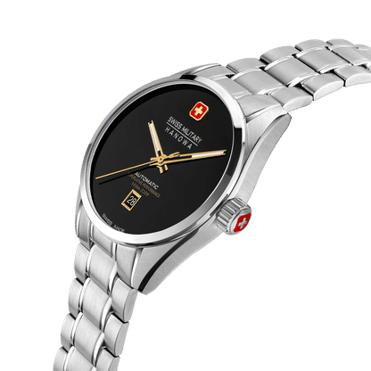Swiss Military Hanowa Majestic Pioneer SMWGL0006204 Herrenuhr Schwarz • Automatikwerk Soprod P024 • Saphirglas, Bild 2
