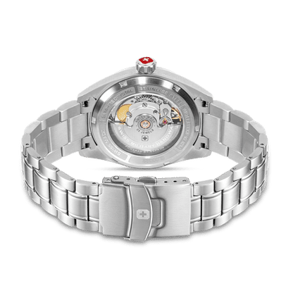 Swiss Military Hanowa Majestic Pioneer SMWGL0006204 Herrenuhr Schwarz • Automatikwerk Soprod P024 • Saphirglas, Bild 5
