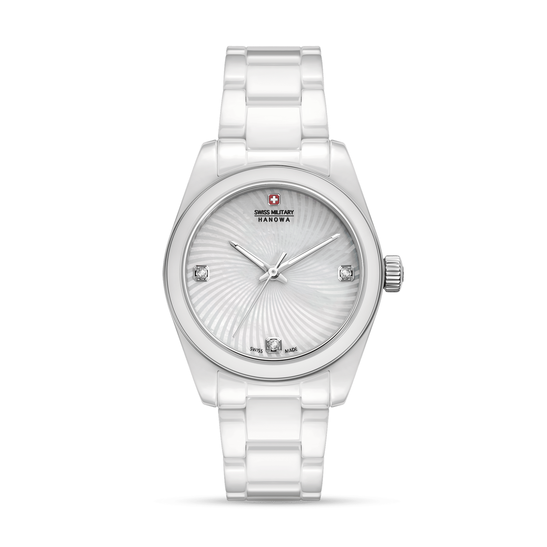 Swiss Military Hanowa Swiss Recruit Lady Ceramic SMWLG0005101 Damen • Saphirglas • 5 ATM Wasserdicht